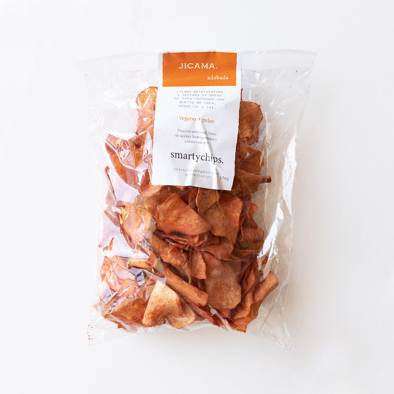 Chips de jicama horneada