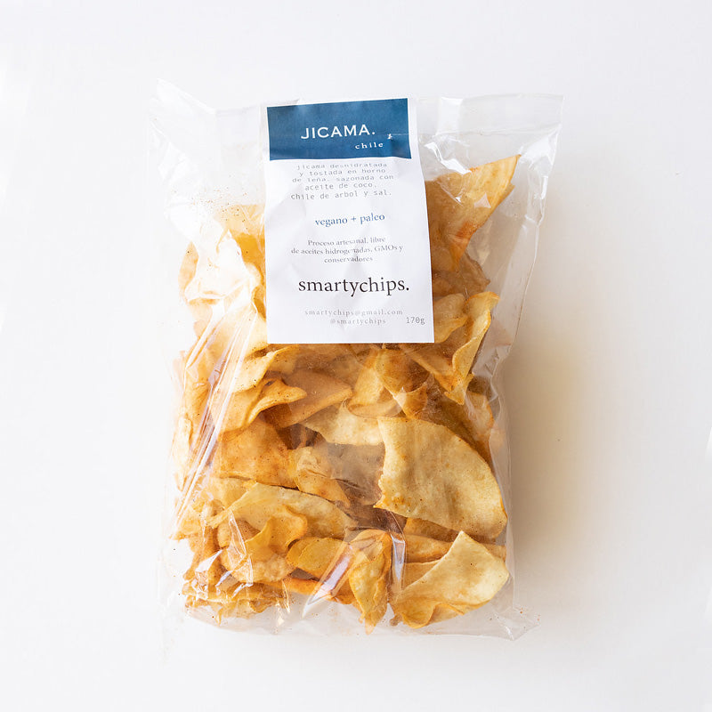 Chips de jicama horneada