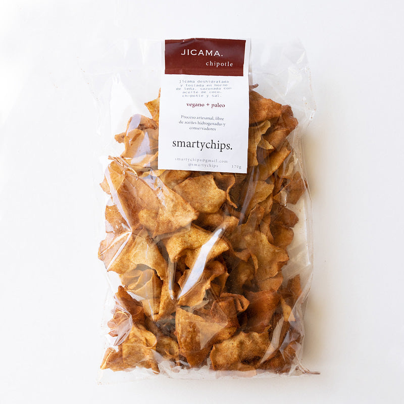 Chips de jicama horneada