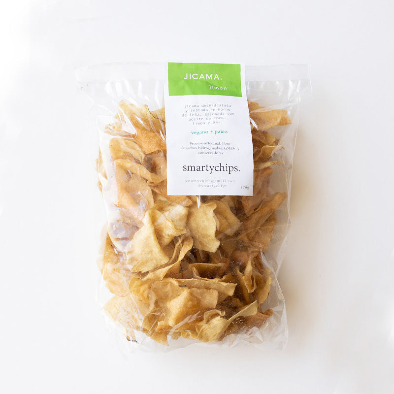 Chips de jicama horneada