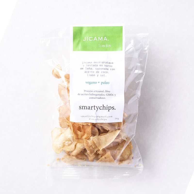 Chips de jicama horneada