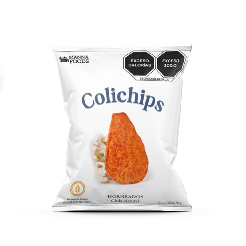 Chips de coliflor con chile